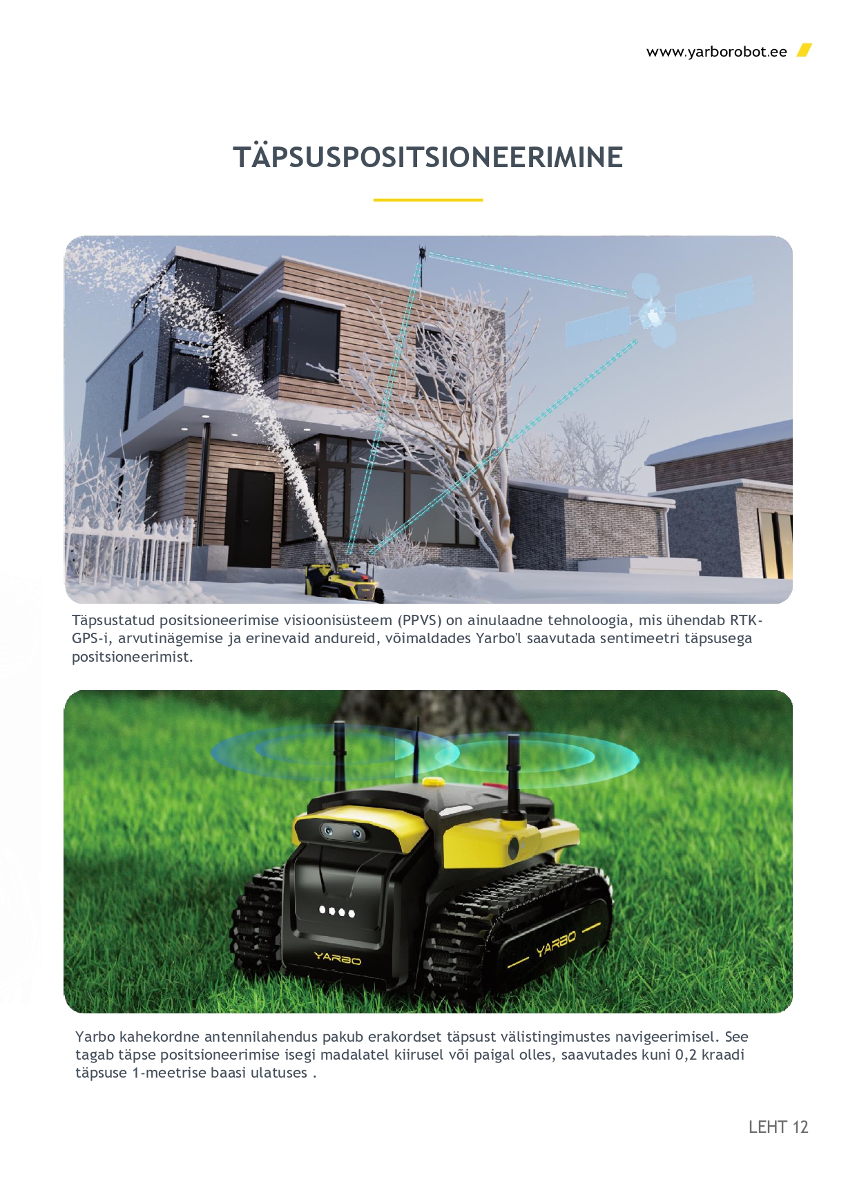 Yarbo lumepuhur Kadde Company OÜ